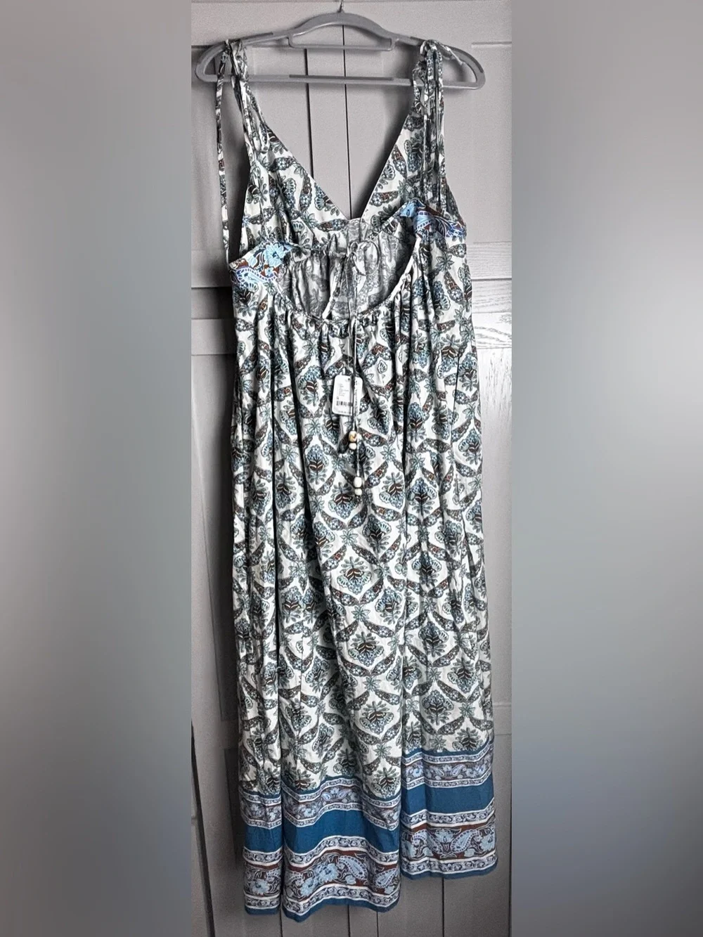 Free People Sorrento Stroll Print Maxi Dress Size Medium